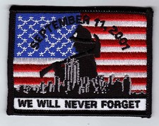 911 patch 9 11 patch  9-11 patch new york city 911  9-11-01 We Will Never Forget picture