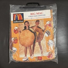 Vintage 1998 UNOPENED SEALED Rubies McDonalds Big Mac Child Costume Size Small picture