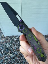 Divo Small Boy Hulk Camo Carbon S90V - Limited Edition Exclusive - Serial #2/50 picture