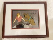 Scooby Doo And Shaggy Animated Cel Autographed By Casey Kasem picture
