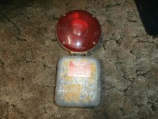 Vintage Parmak Gardrite Red Warning Barricade Construction Traffic Flasher Light picture