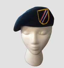 Original Vietnam War-Era U.S. Army Special Forces Green Beret – 1967  Size 6 5/8 picture