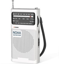 NOAA Weather Radio, AM FM NOAA Emergency Radio Portable with Best Reception, Hea picture