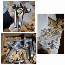 Huge lot of 52 metal doorknobs and locks picture