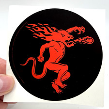 New FIREBALL CINNAMON WHISKY Vinyl Sticker Decal + Temp. Tattoo Promo Whiskey picture