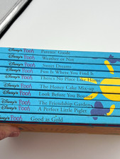 Disney Winnie the Pooh Out & About With Pooh Grow & Learn Library Books Lot 10 picture