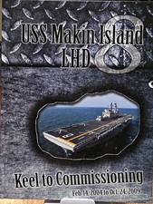 USS Makin Island LHD 8 Keel to Commissioning Navy Militaria Book picture