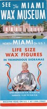 1960's Miami Wax Museum Maimi Florida Brochure picture