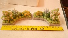 Seraphim Classic Garden Of Angels FLOWER BEDS 2pc 1999 Item #81834 New picture
