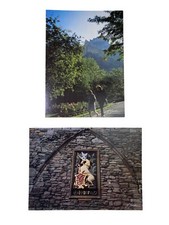 2 James Gardiner Postcards Scotland Princes Street Garden Abby Strand Palace picture