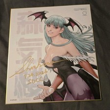 SDCC 2026 UDON Morrigan Shikishi SIGNED By Shinkiro picture