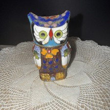 Beautiful Cloisonne Owl picture