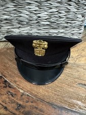 The Citadel Military Academy Cadets Dress Black Uniform Hat Charleston SC picture