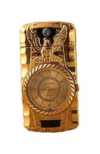 Eagle Gold Watch Lighter Windproof Jet Flame LED Light Rechargeable Lighter picture