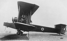 RPPC #855 Handley page o/400 WW1 bomber 1166 picture