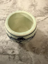 Vintage Delft Blue Ceramic Miniature Vase picture