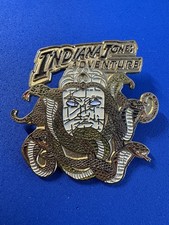 Disney Pin 2000 DLR Indiana Jones Adventure Gold Mara And Snakes picture