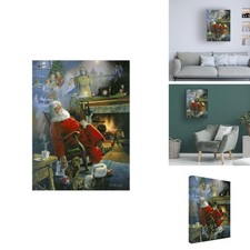 R.J. McDonald 'Christmas Memories' Canvas Art picture