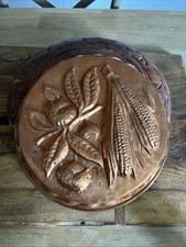 Large Vintage Birth Gramm Copper Mold picture