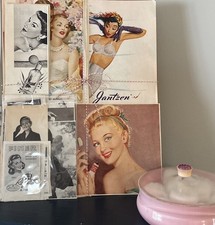 40+ Vintage 40’s-60’s Magazine Ads EPHEMERA Women's Clothing Lingerie Beauty +++ picture