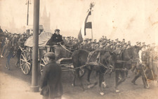 WWI Luxembourg Defeated German Soldiers Leaving Real Photo Postcard picture