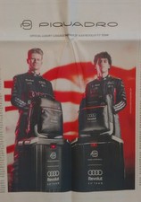 PIQUADRO AUDI F1 HULKENBERG BORTOLETO ADVERTISING ADVERTISING ADVERTISING CLIPPING picture