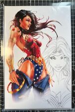 Absolute White Widow #4 Wonder Woman Virg Variant Remarque By Tyndall 2023 picture
