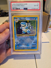 Pokémon 2000 Base Set 2 Blastoise Holo #2 PSA 6 Cert 171007264 picture