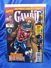 GAMBIT #1 LIMITED SERIES - MARVEL COMICS, X-MEN, CAJUN, ROGUE VF/NM 9.0 picture