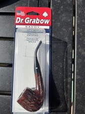 Vintage Dr. Grabow Savoy Bent Billiard Imported Briar Tobacco Pipe Smooth Finish picture