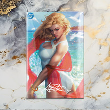 [SIGNED] DC’s G’nort’s Illustrated #1 Powergirl Virgin Exclusive Variant picture