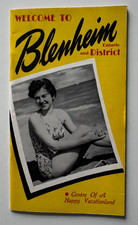 Vintage c1950s Canada Brochure Booklet Blenheim Ontario Vacationland Advertising picture