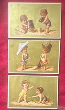 Late 1800’s Au Bon Marché Victorian Trade Card Maison Aristide Boucicaut Paris picture