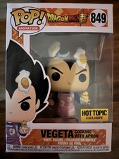 Funko Pop Dragon Ball Super Vegeta Cooking with Apron #849 Hot Topic Exclusive picture