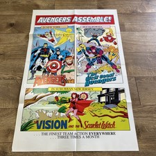 Avengers Assemble Promo Poster 1985 picture