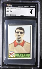 DINO ZOFF - 1963/64 Panini Footballers Serie A CGC 4 picture