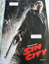 Sin City original 2005 mini 13x20 inch movie poster (Bruce Willis as Hartigan) picture