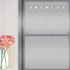 Acrylic Calendar and Memo Board for Fridge Magnetic Blank Board 12in by 17in picture