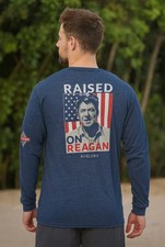 BURLEBO - RAISED ON REAGAN Long Sleeve Size Large picture