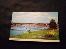 Mackerel Cove Bailey Island Maine Fishing Village - Old Postcard picture
