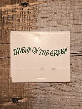 Vintage Tavern On The Green NYC Matchbook New York CITY Unstruck Matches WOW picture