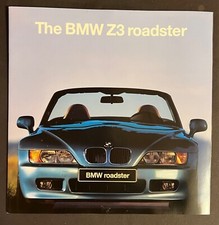 MINT ORIGINAL 1996 BMW Z3 Roadster LARGE (12x12 ) Sales Brochure Catalog 18 pgs picture