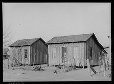 Photo:Crystal City Texas 1939 Mexican Houses Zavala County FSA Mexicans picture