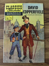 1948 Classics Illustrated David Copperfield #48 Charles Dickens G/FN+ picture