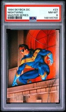 PSA 8 1994 SKYBOX DC MASTER SERIES #23 NIGHTWING MASTER SERIES picture