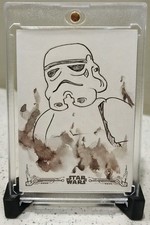 2019 Topps Star Wars Stormtrooper 1/1 SKETCH Michelle Rayner AUTOGRAPH picture