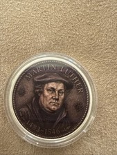 Awesome Martin Luther reformation Scholar, Themed Commerative Coin picture