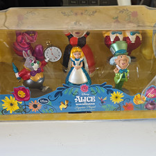 Disney Store Disney Alice in Wonderland Movie Figurine Playset Set picture