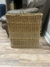 Rare Gerrman WW2 Artillery Wicker Basket Antique carrier picture