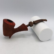 Vintage Knute of Denmark Rusticated Tobacco Pipe Smoked Estate Freehand picture